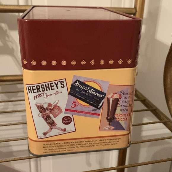 Hersheys recipe tin with recipes guc - Picture 3 of 5
